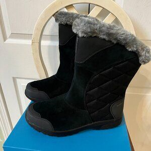 NEW IN BOX LADIES 8.5 COLUMBIA ICE MAIDEN II SLIP PULL ON WATERPROOF BOOTS